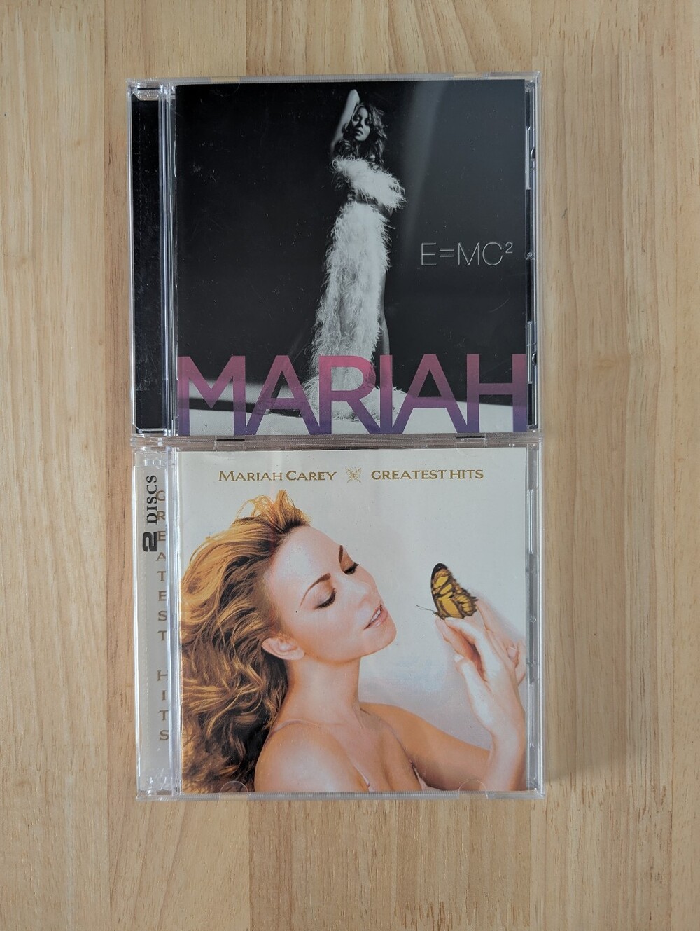 Mariah Carey Greatest Hits & E=MC² CD Set